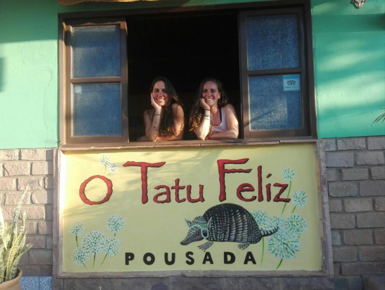Pousada Tatu Feliz Vale do Capao Luaran gambar